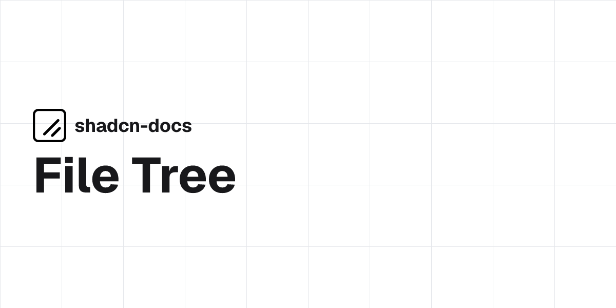 File Tree - shadcn-docs